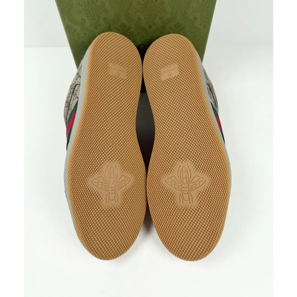Size 8.5US - Gucci Screener Beige Monogram NEW/RETAIL $1.1K!